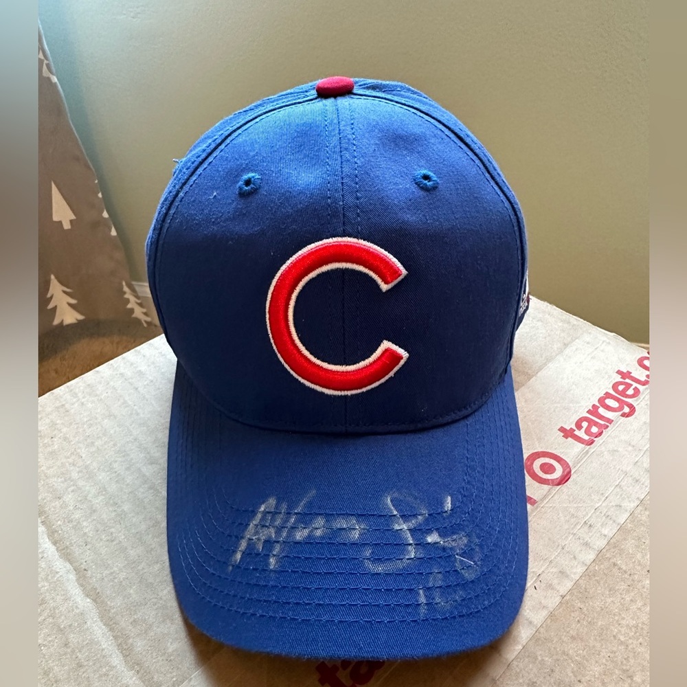 Signed Chicago Cubs Hat